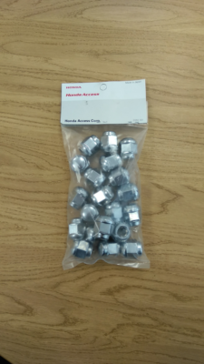 VekAuto Radmuttern Set - 10 Stück M12x1.5 Kompatibel Mit Honda Accord, Civic & Mehr