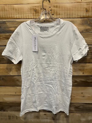 Bread and Boxers Men's Crew-Neck Cotton T-Shirt RELAXED (103-100) E1(A674T)