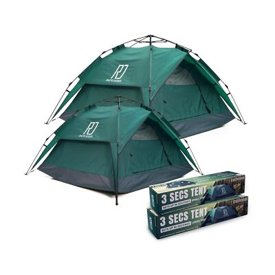 Reactive Outdoor Tent - 3 Second Tent - 3 Sec Instant Pop Up Tent - Easy and ...
