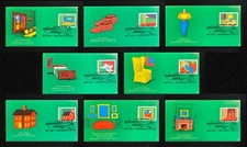 2025 Goodnight Moon Forever Stamps 8 FDC Set : Cachets Ciccolella
