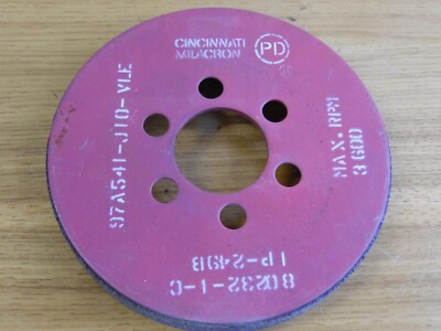 Cincinnati Milacron 97A541-J10-VLE 7b-3/8x1x2  Grinding Wheel 80232-1-C 3600 rpm