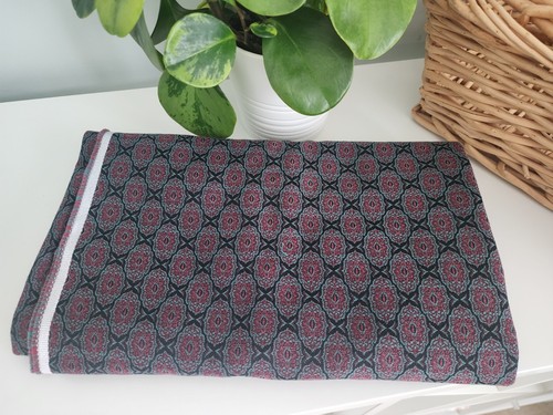 fabric upholstery-1yrd/12"-54"-Teal,Black,Maroon