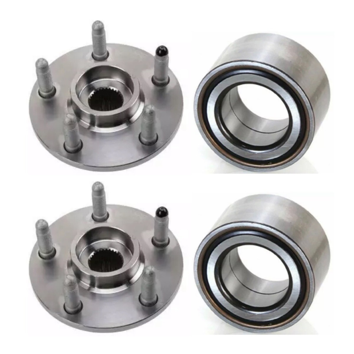 Prothane 7-1711-BL Radiator Mount Set Of 4 For Chevy/GMC Pickups (1974-1988)