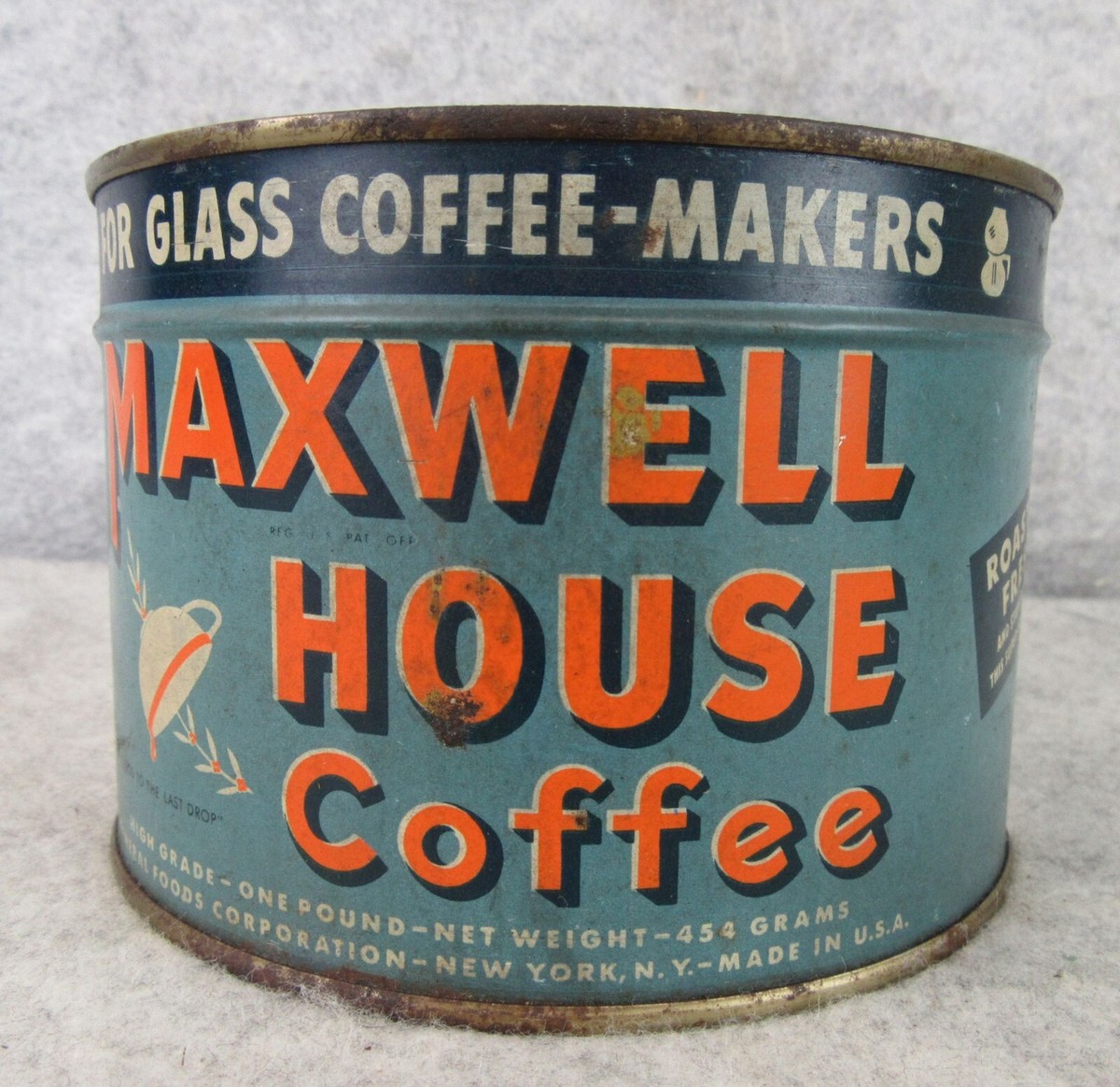 【誠実】 Store Country Vintage Rare HOUSE MAXWELL Unopened Label カップ