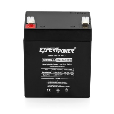 Expert Power 12V 4.5AH 12 Volt 4.5 Amp Hour Sealed Lead Acid (SLA) Battery