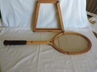 Bancroft Crown Vintage Wood Tennis Racket with Wilson Wood Brace Frame — photo 4