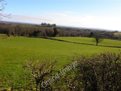 Photo 6x4 Cavanacaw Townland Glenfern Looking north-east, zooming in for  c2010