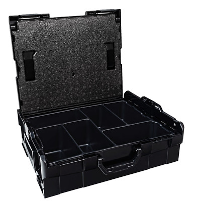 Sortimo Systemkoffer L-Boxx 136 schwarz / Industrial Line passend zu Bosch