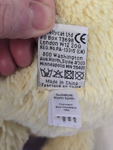Jellycat London Bashful Ente Entlein gelb weich Medium 12 Zoll Plüschtier Ostern - Bild 6 von 7