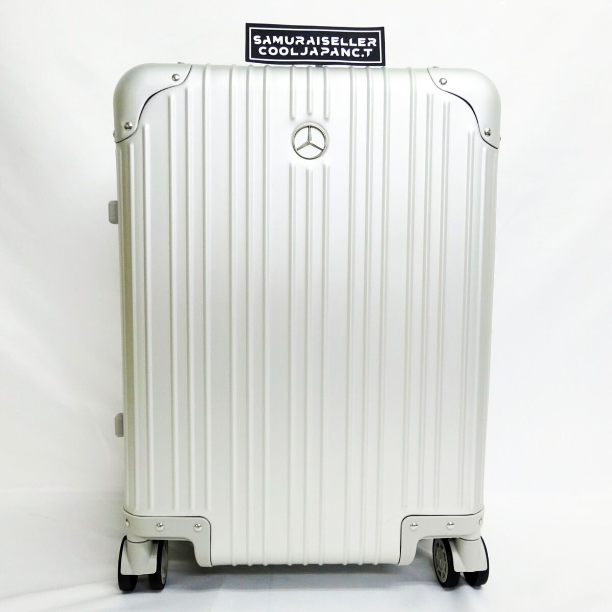 Mercedes Benz Original Aluminum Suitcase 32L Novelty Japan Mercedes Benz Original Aluminum Suitcase 32L Novelty Japan