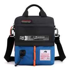 Men's Shoulder Bag Crossbody Bag Waterproof Nylon Bag Men's Casual Handbag.