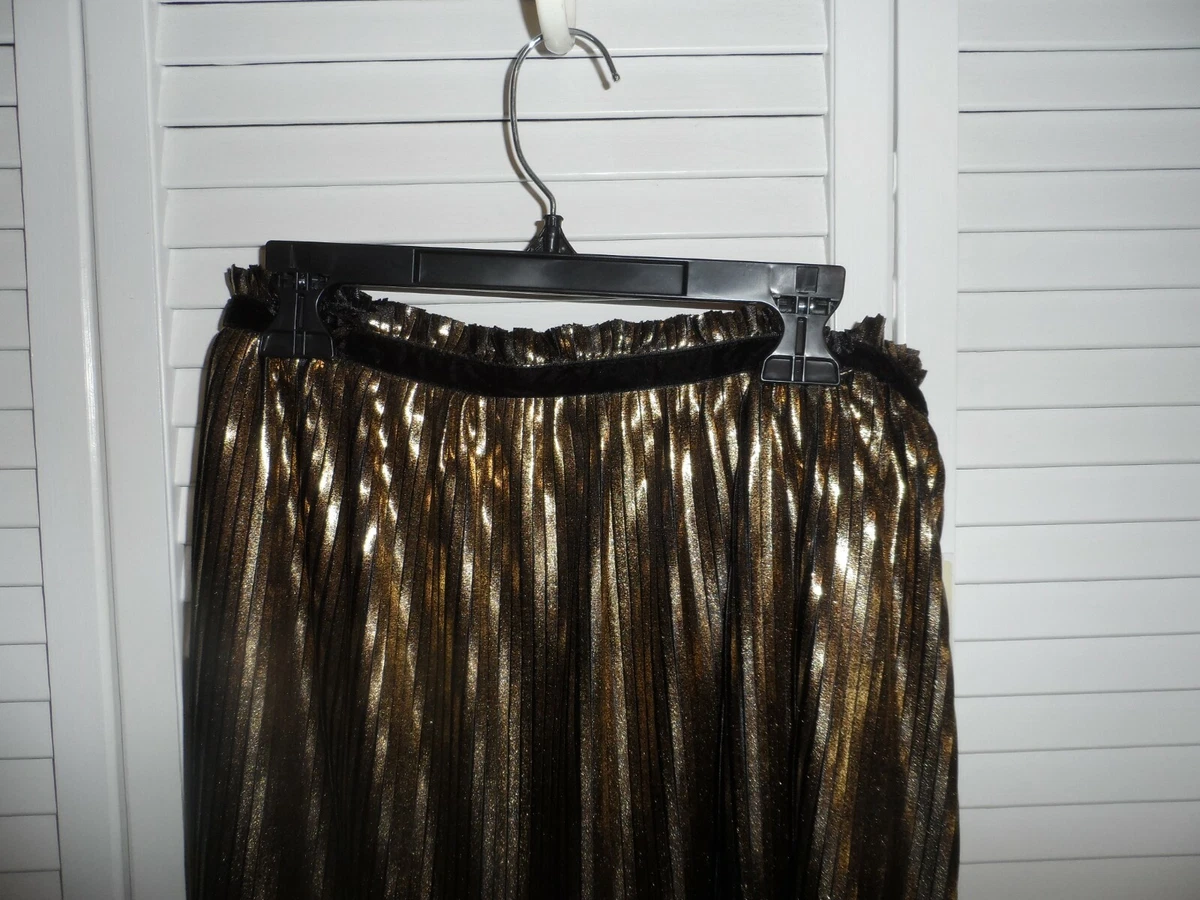 Ebay metallic cheap skirt
