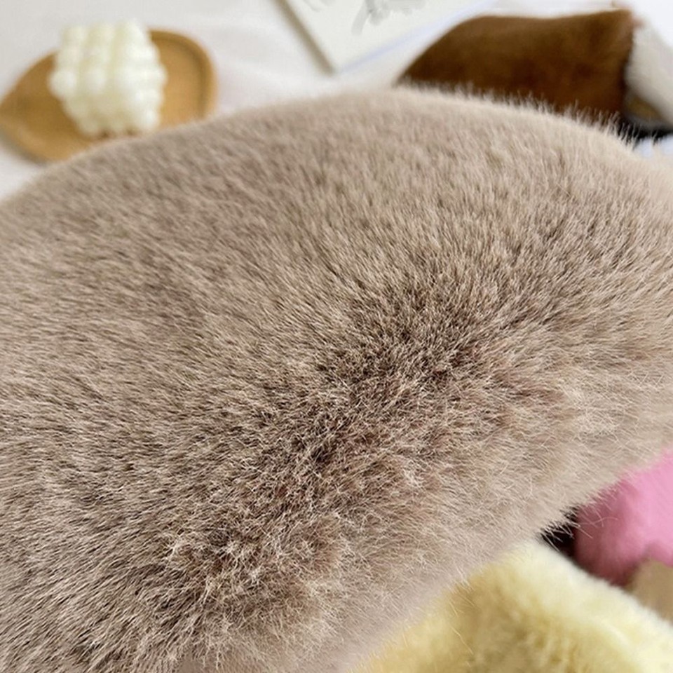 Faux Fur Cute Handbags Crossbody Bag Shoulder Messenger Bag Mini Phone