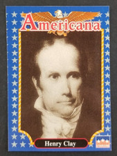 Henry Clay 1992 Americana Starline Card #87 (NM)
