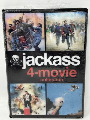 その他 Coffret Jackass 4 DVD : Vol.1, 2, 3 &amp; 1 DVD Bonus Jackass 1 2 3 Bad Grandpa 4-Movies Collection (DVD) BRAND