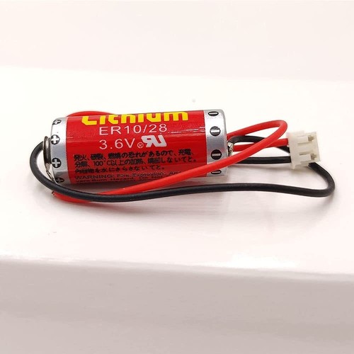 15 Pcs ER10/28 3.6V 800mAh 2/3AAA Battery Suitable for Mitsubishi FX2NC-32BL - Picture 4 of 7