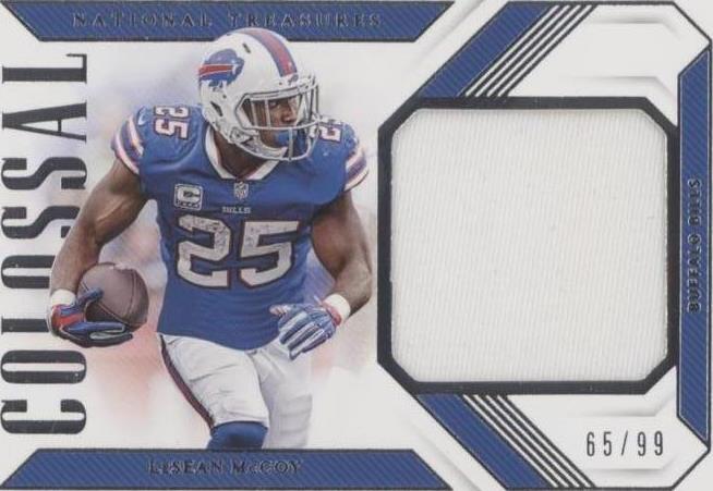 2018 Panini National Treasures LeSean McCoy #CM-LM - 1 of 2