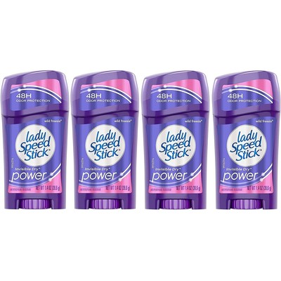 Lady Speed Stick Invisible Dry Antiperspirant & Deodorant, Wild Freesia, 1.4 ...