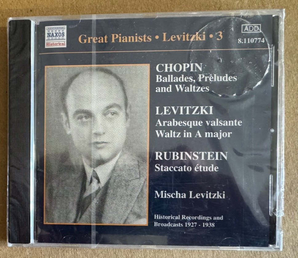Misha Levitzki Complete Recordings Vol. 3 NEW  SEALED CD