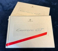 NEW Porsche Carrera GT Factory Hardback Brochure in Original Sealed Box