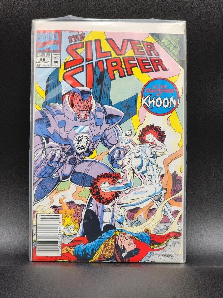 Silver Surfer #69 CGC 9.4 1ST MORG APPEARANCE Herald of Galactus Infinity War NM - Image 2 of 4