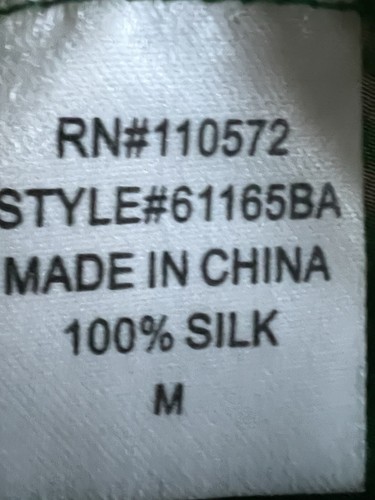 Green Geo Silk Dress Twelfth Street Cynthia Vincent Barneys New York Sz M - Picture 7 of 8