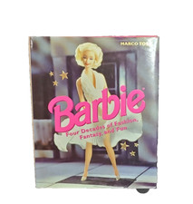 Barbie Four Decades Of Fashion, Fantasy Fun, Marco Tosa Hardcover With Jacket