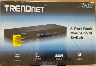 Trendnet 8-Port Rackmount KVM Switch