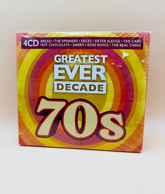 Various Artists - Greatest Ever Decade 70s - 4CD - NEU