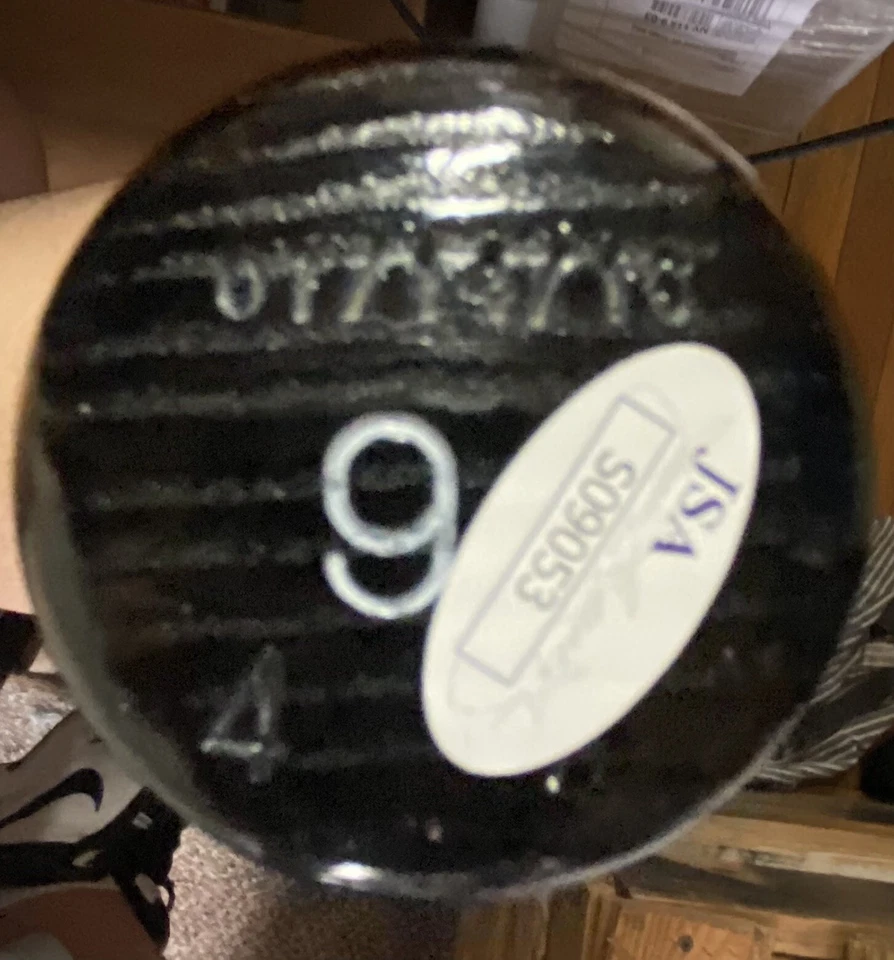 Bate modelo de juego firmado por Yasmani Grandal JSA White Sox Brewers Padres Dodgers Foto 4 de 4