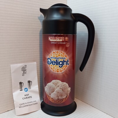 Service Ideas SSN100 Vacuum 1 Litre Steelvac Carafe International Delight 1L 