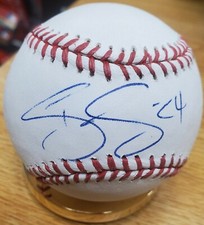 Autographed DARNELL SWEENEY Official Rawlings Major League Baseball   w/ COA