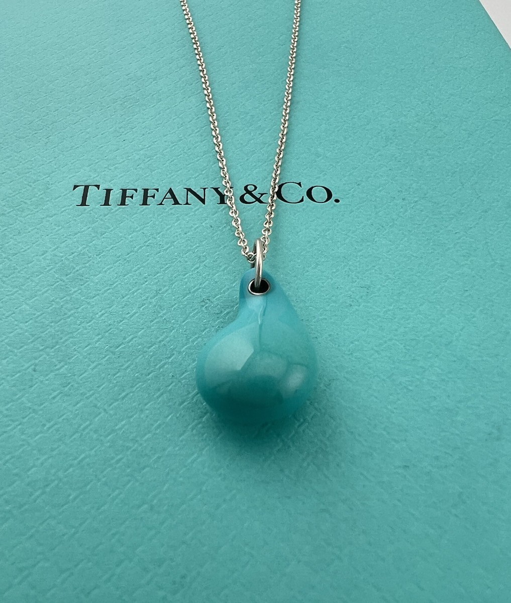 Turquoise Teardrop Turquoise Jewelry Tiffany 925 Sterling Silver