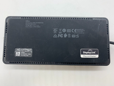 Dell D6000 Universal Docking Station M4TJG USB 3.0 USB-C HDMI Dual