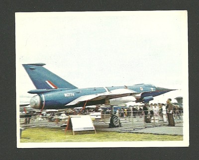 North American Jet A3J  Vintage Transportation Card Spain #281