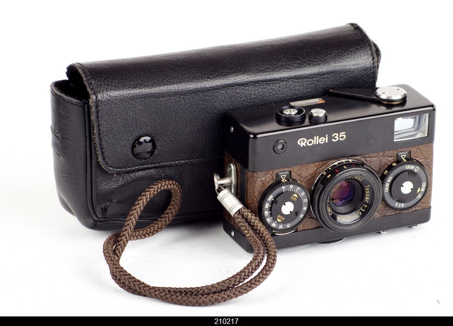 Camera Rollei 35 Brown Leather Lens Tessar 3.5/40mm | eBay