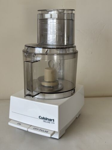 Cuisinart Deluxe 11 Cup Food Processor & Accessories Tested Works - Picture 13 of 13