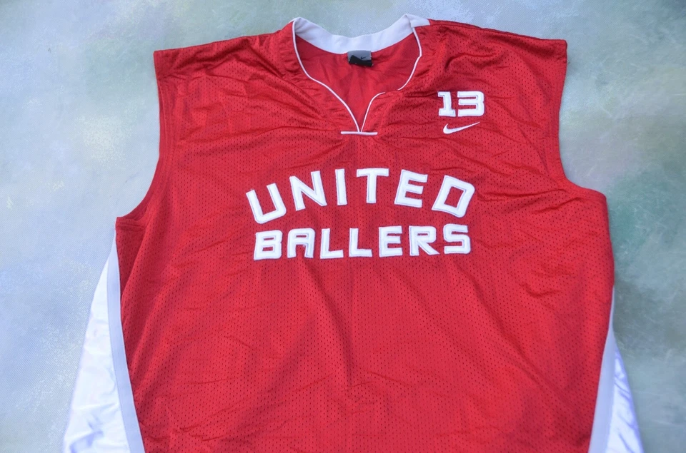 Camiseta deportiva vintage Nike United Ballers Steve Nash #13 talla XXL. Foto 2 de 4