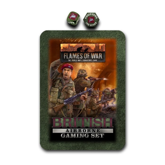 British Airborne Gaming Set - Token Set - Brand New - Flames of War