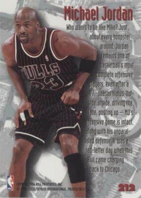 1995-96 Fleer Metal - Michael Jordan #212 for sale | eBay