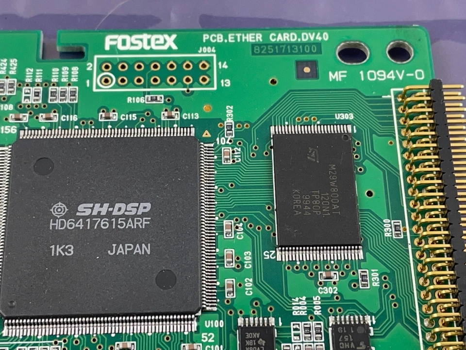 FOSTEX PCB.Ether Card DV40 8251713100 MF 1094V-0 - Image 3 of 4