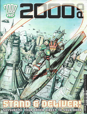 2000 AD #2219, featuring Judge Dredd, Hershey, Dirty Frank