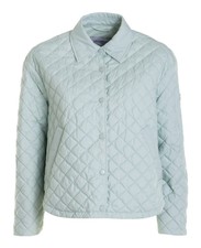 Max Mara Women’s Quilted Jacket Parsec Sage Greenuk Size 14 Sport Spring Jacket