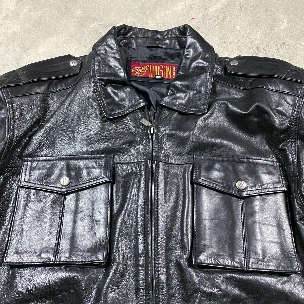 Hudson outerwear leather clearance jacket