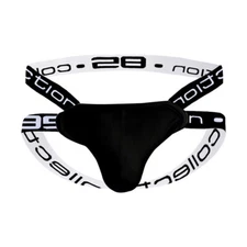 ZONBAILON Men's Underwear Soft Cotton Breathable Sexy Shaping Elastic Thong