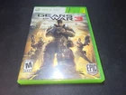 Gears of War 3 Original Rel Microsoft Xbox 360 MINT condition COMPLETE+stickers!