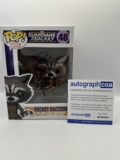 Bradley Cooper AUTOGRAPH Signed Rocket - Guardians Of The Galaxy Funko Pop ACOA