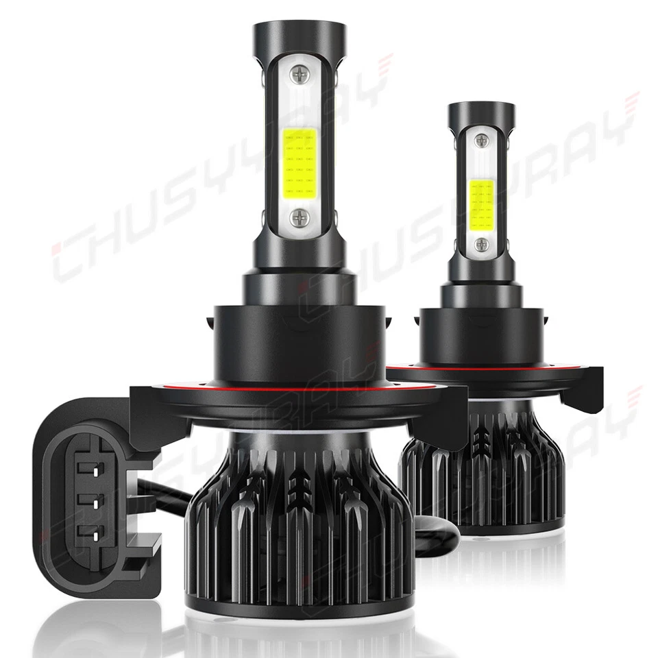 For 2005 2006 2007 Ford F250 F350 F450 F550 Super duty LED Headlight bulbs 6000K - Image 4 of 4
