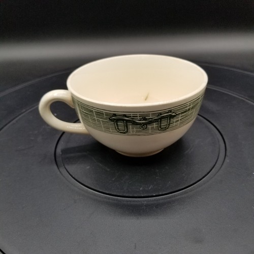 Currier Ives Green Tea Cup Ox Yoke & Plow Pattern - You Pick - Picture 10 of 13