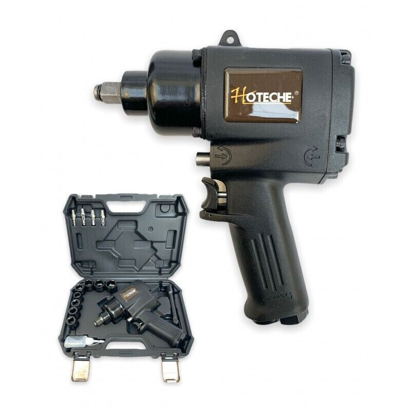 Avvitatore Pneumatico 1/2 Compatto - Pistola Svitabulloni Aria 227Nm